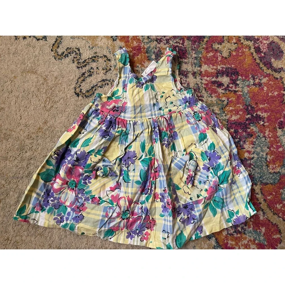Vintage KoKoMo Kids Plaid Dress